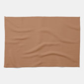 Solid milk chocolate brown geschirrtuch (Horizontal)