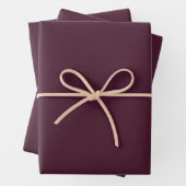 Solid Mulberry Geschenkpapier Set (Beispiel)