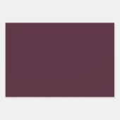 Solid Mulberry Geschenkpapier Set (Vorderseite)