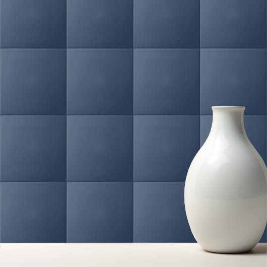 Solid Navy Blue Color Elegant Fliese