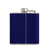 Solid Navy Blue Flachmann (Rückseite)
