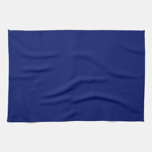 Solid Navy Blue Kitchtuch Handtuch (Horizontal)