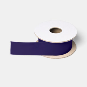 Solid Navy Blue Satinband