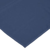 Solid navy night blue tischdecke (Schrägansicht)