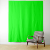 Solid Neon Green Screen Chroma-Hintergrund Wandteppich (Beispiel)