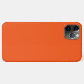 Solid neon orange Case-Mate iPhone hülle (Rückseite (Horizontal))