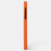 Solid neon orange Case-Mate iPhone hülle (Hinten/Links)