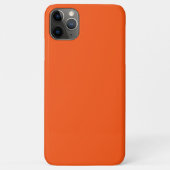 Solid neon orange Case-Mate iPhone hülle (Rückseite)