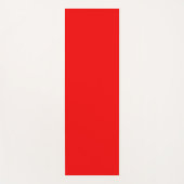 Solid neon rot yogamatte (Vorderseite)