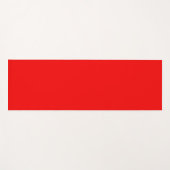 Solid neon rot yogamatte (Vorderseite (Horizontal))