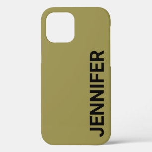 Solid Offbeat Green Individuelle Name Case-Mate iPhone Hülle