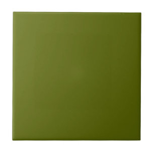 Solid Olive Green Keramik Tile Fliese