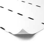 Solid, Onyx-Pedestal-Zeichen Poster (Ecke)