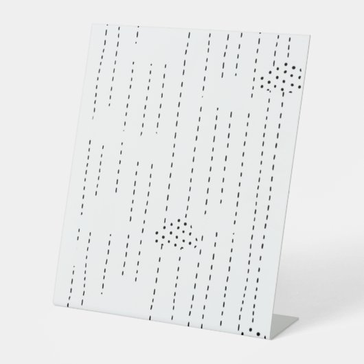 Solid, Onyx-Pedestal-Zeichen Sockelschild (Vorderseite)