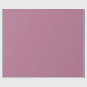Solid Opera mauve puce Geschenkpapier (Flach)