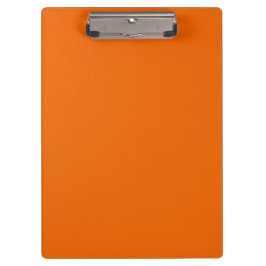 Solid Orange Color | Hex# F06400 Klemmbrett