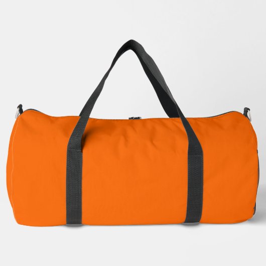 Solid Orange Duffle Bag (Vorderseite)