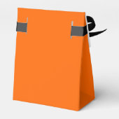 Solid Orange Geschenkschachtel (Rückseite)