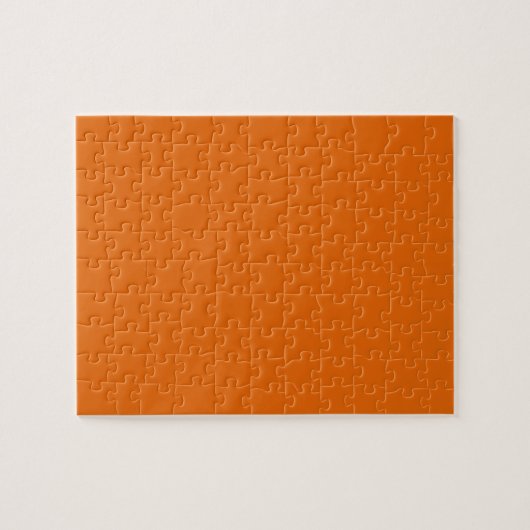 Solid Orange Puzzle (Horizontal)