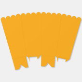 Solid Orange Simple Attractive Popcorn Geschenkschachtel (Ungeklappt)