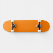 Solid Orange Skateboard (Horizontal)