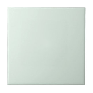 Solid Pale Mint Green Tile Fliese