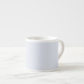 Solid Pale Powder Blue Espresso Cup Espressotasse (Vorderseite Rechts)