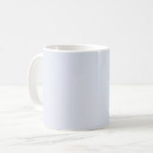 Solid Pale Powder Blue Mug Kaffeetasse (Vorderseite Links)