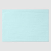 Solid Pale Soft Aqua Classic Seidenpapier (Vorderseite)