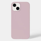 Solid Pastel Pink Case-Mate iPhone Hülle (Rückseite)