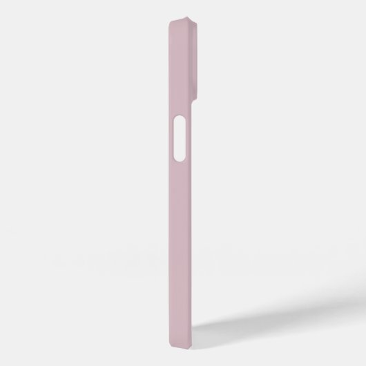 Solid Pastel Pink Case-Mate iPhone Hülle (Rückseite / Rechts)