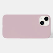 Solid Pastel Pink Case-Mate iPhone Hülle (Rückseite (Horizontal))
