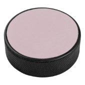 Solid Pastel Pink Eishockey Puck (3/4)