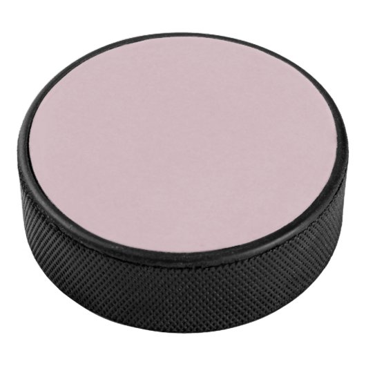 Solid Pastel Pink Eishockey Puck (3/4)