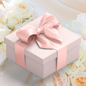 Solid Pastel Pink #FFCEC7 Satinband