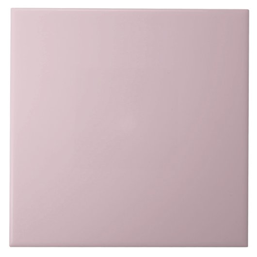 Solid Pastel Pink Fliese (Vorderseite)