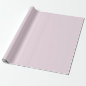 Solid Pastel Pink Geschenkpapier (Ungerollt)