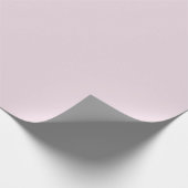 Solid Pastel Pink Geschenkpapier (Ecke)