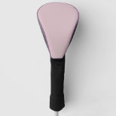 Solid Pastel Pink Golf Headcover (Vorderseite)