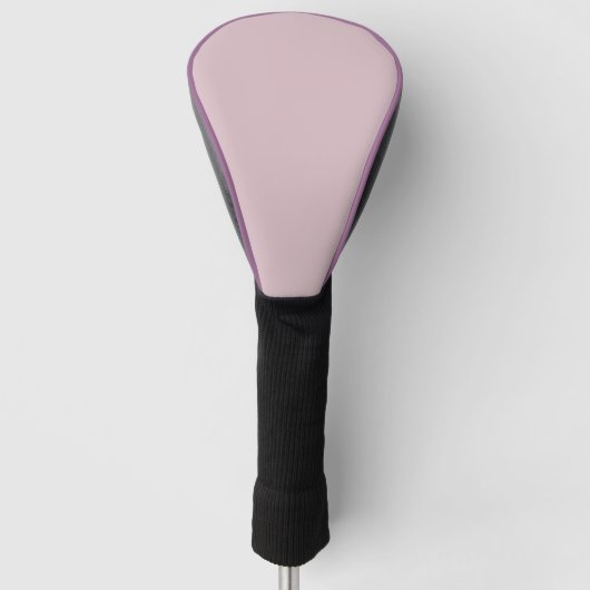 Solid Pastel Pink Golf Headcover (Vorderseite)