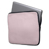 Solid Pastel Pink Laptopschutzhülle (Vorderseite Links)