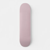Solid Pastel Pink Skateboard (Vorne)