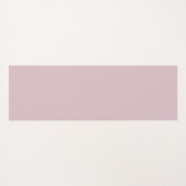 Solid Pastel Pink Yogamatte (Rückseite (Horizontal))