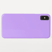 Solid pastel weich lila Case-Mate iPhone hülle (Rückseite (Horizontal))