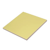 Solid Pastel Yellow Modern Fliese (Seite)