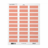 Solid-peach2 SOLID LIGHT PEACH ORANGE HINTERGRUND (Vorne)