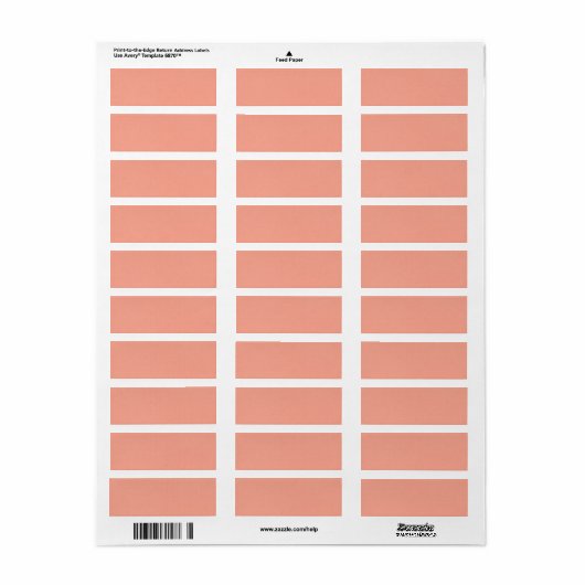 Solid-peach2 SOLID LIGHT PEACH ORANGE HINTERGRUND (Vorne)