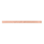 Solid Peach Farbe tropisch Satinband (Vorderseite)