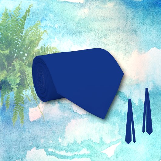 Solid Periwinkle Blue Krawatte