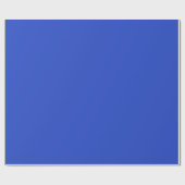 Solid Persisch blau Geschenkpapier (Flach)